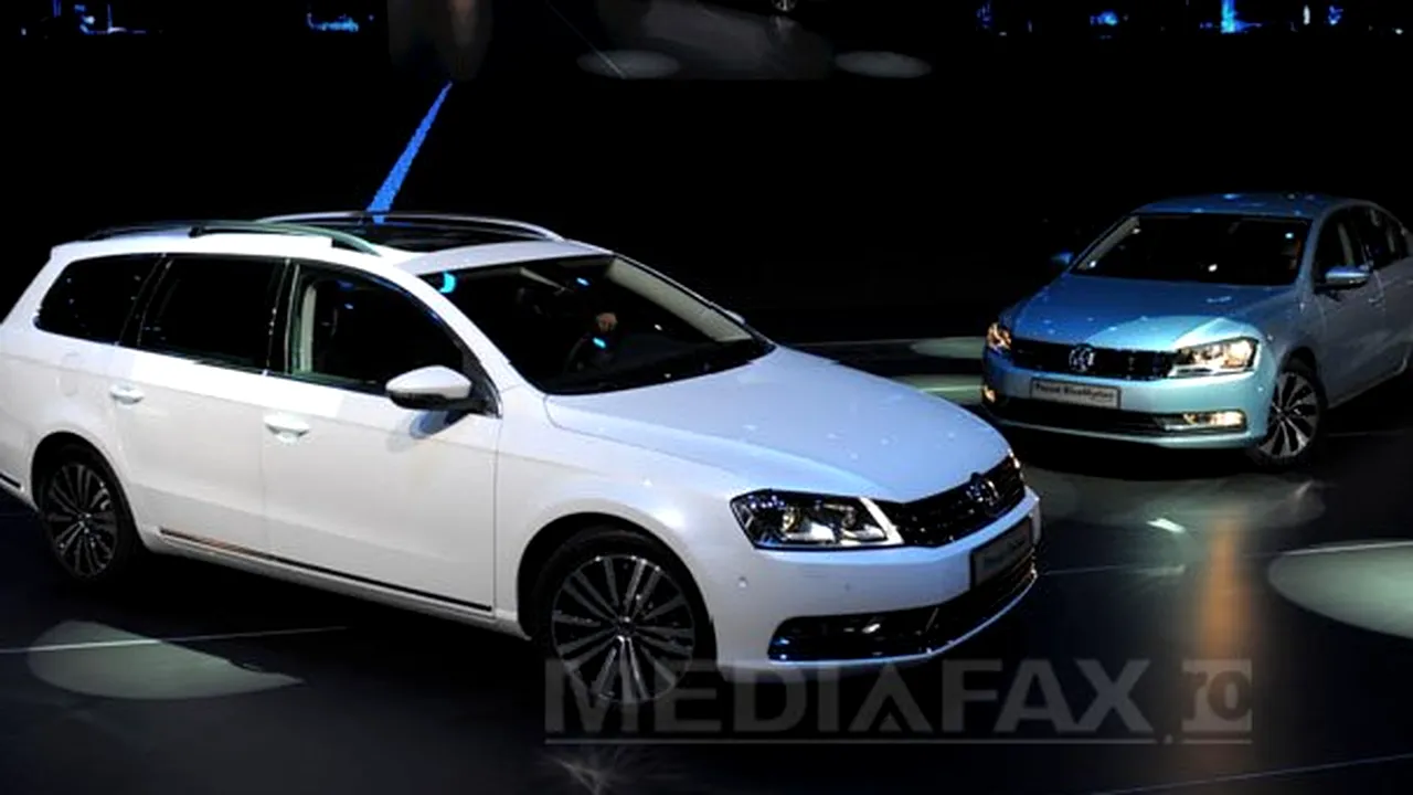 Volkswagen a suspendat producţia modelului Passat, din cauza crizei din Europa