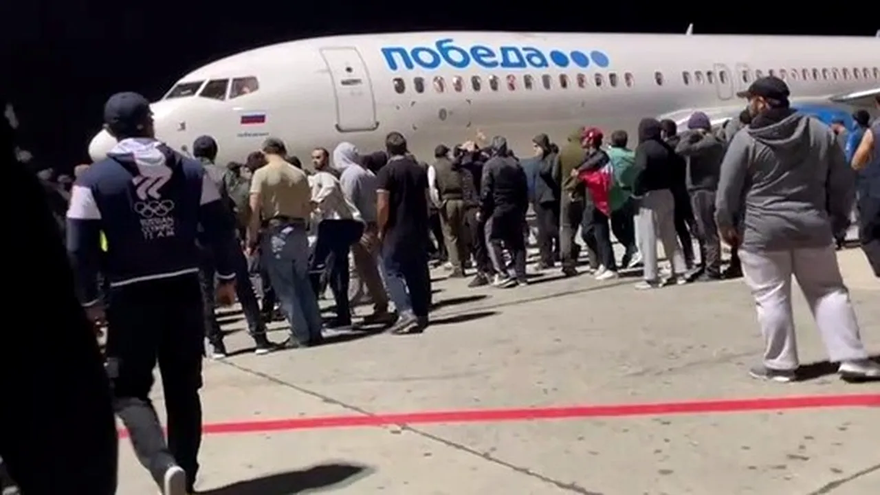 Ce se ştie despre aeroportul luat cu asalt în Daghestan la sosirea unui zbor de la Tel Aviv