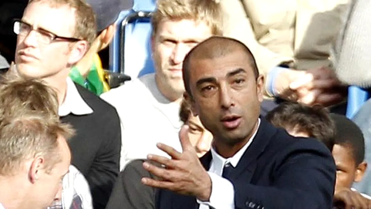 Roberto Di Matteo recunoaşte că a câştigat cu noroc în faţa echipei Şahtior Doneţk