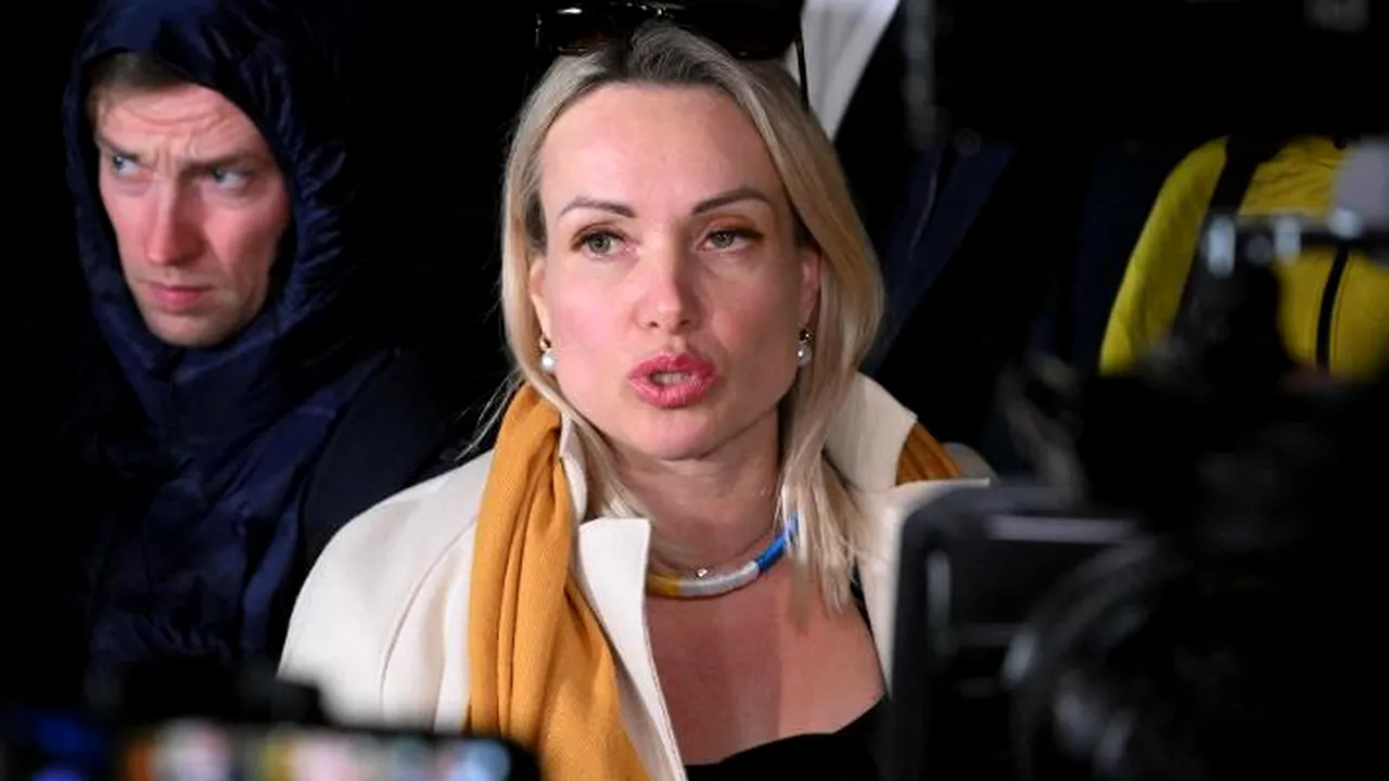 Jurnalista protestatară Marina Ovsiannikova a fost condamnată la 8 ani şi jumătate de închisoare