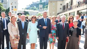 Iohannis, la deschiderea Festivalului de la Salzburg: 