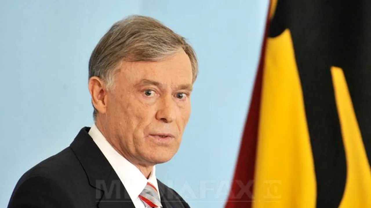 Preşedintele Germaniei, Horst Koehler, şi-a anunţat demisia