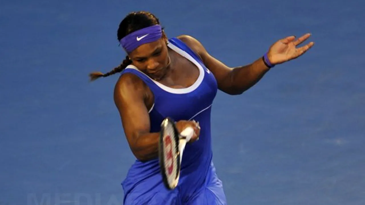 Serena Williams, eliminată în optimi la Australian Open de numărul 56 mondial