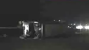 Sibiu: Un autocar cu 40 de pasageri s-a răsturnat într-un şanţ