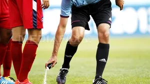 UEFA a autorizat folosirea spray-ului la meciurile din cupele europene şi preliminariile Euro-2016