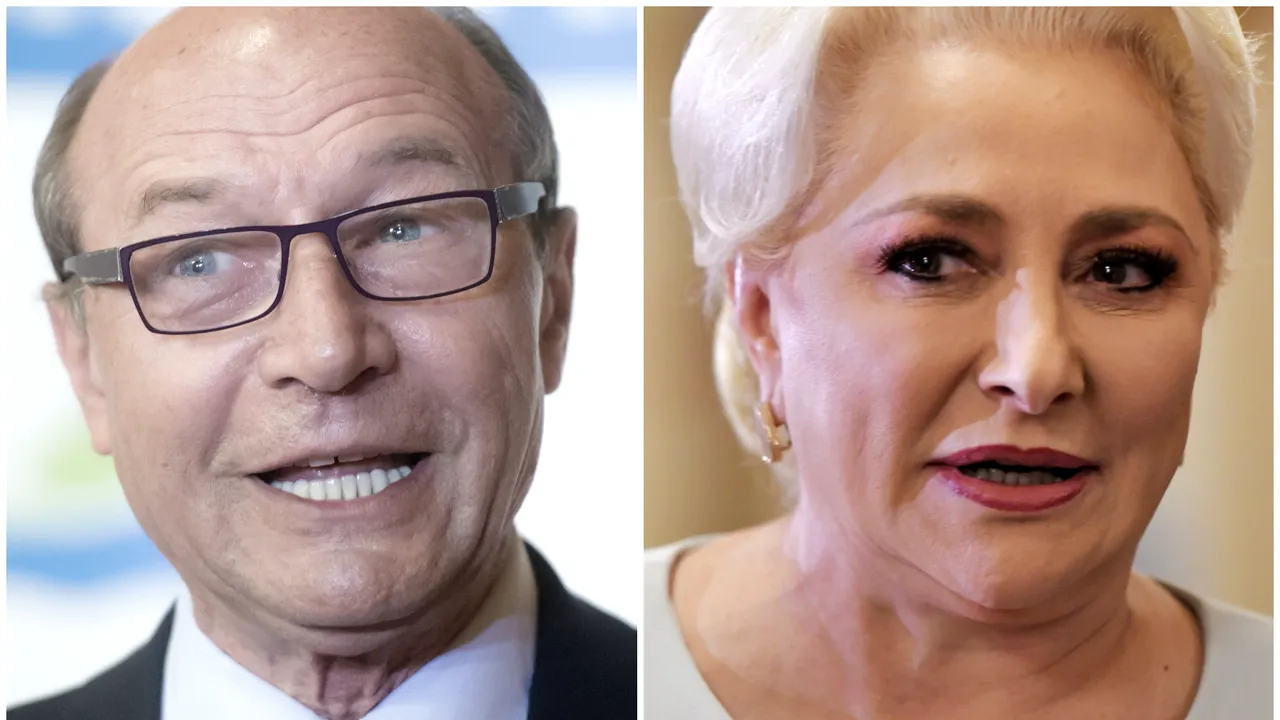 Băsescu, despre Dăncilă: Va fi preşedintele PSD, fără discuţie. Îi spulberă Vasilica