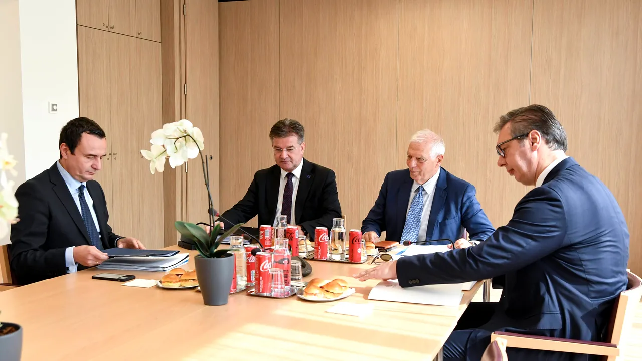 Întâlnirea liderilor din Serbia şi Kosovo s-a încheiat fără niciun acord 