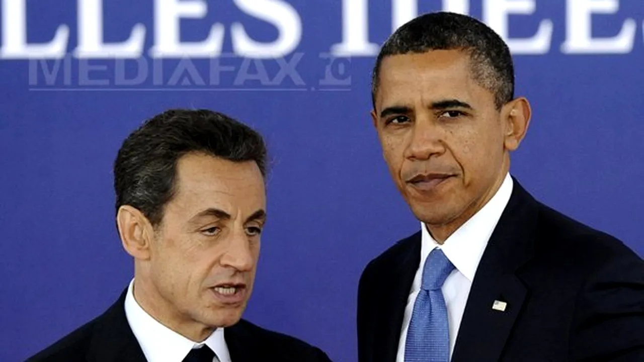 Nicolas Sarkozy l-a făcut mincinos pe premierul israelian într-o conversaţie cu Barack Obama. Vezi ce i-a răspuns preşedintele american