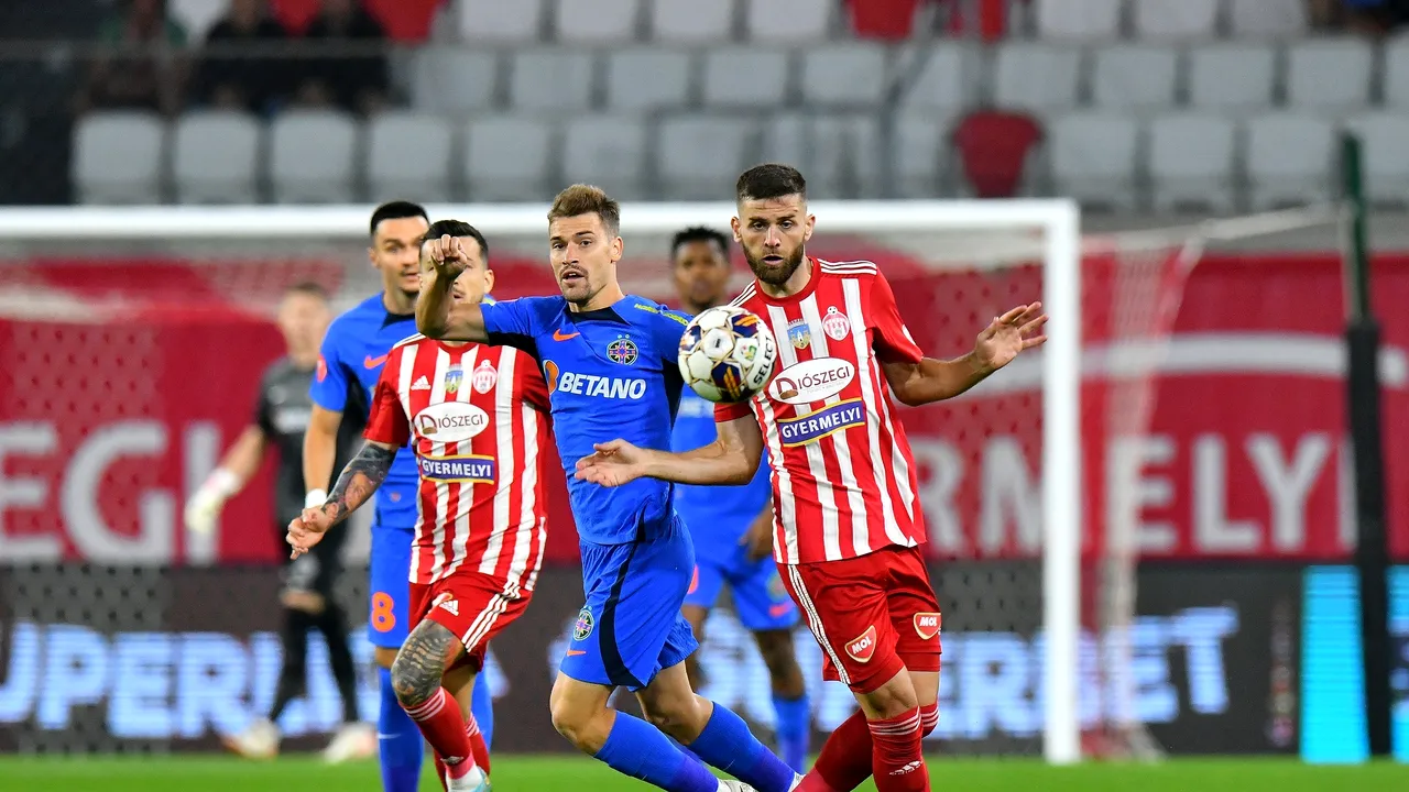 Sepsi OSK a fost învinsă cu 5-2 de FCSB în etapa a 10-a a Superligii