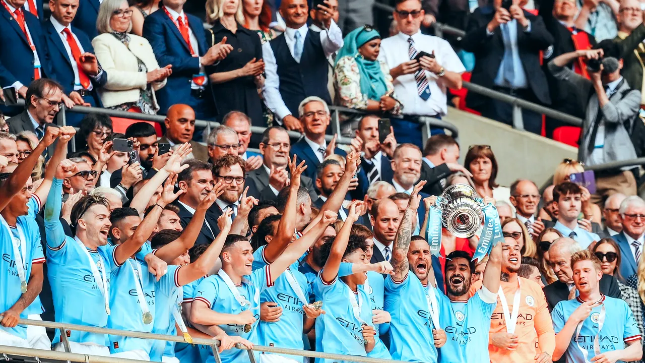 Manchester City a câştigat Cupa Angliei