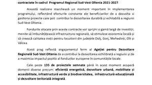500 de milioane de euro atraşi în regiune