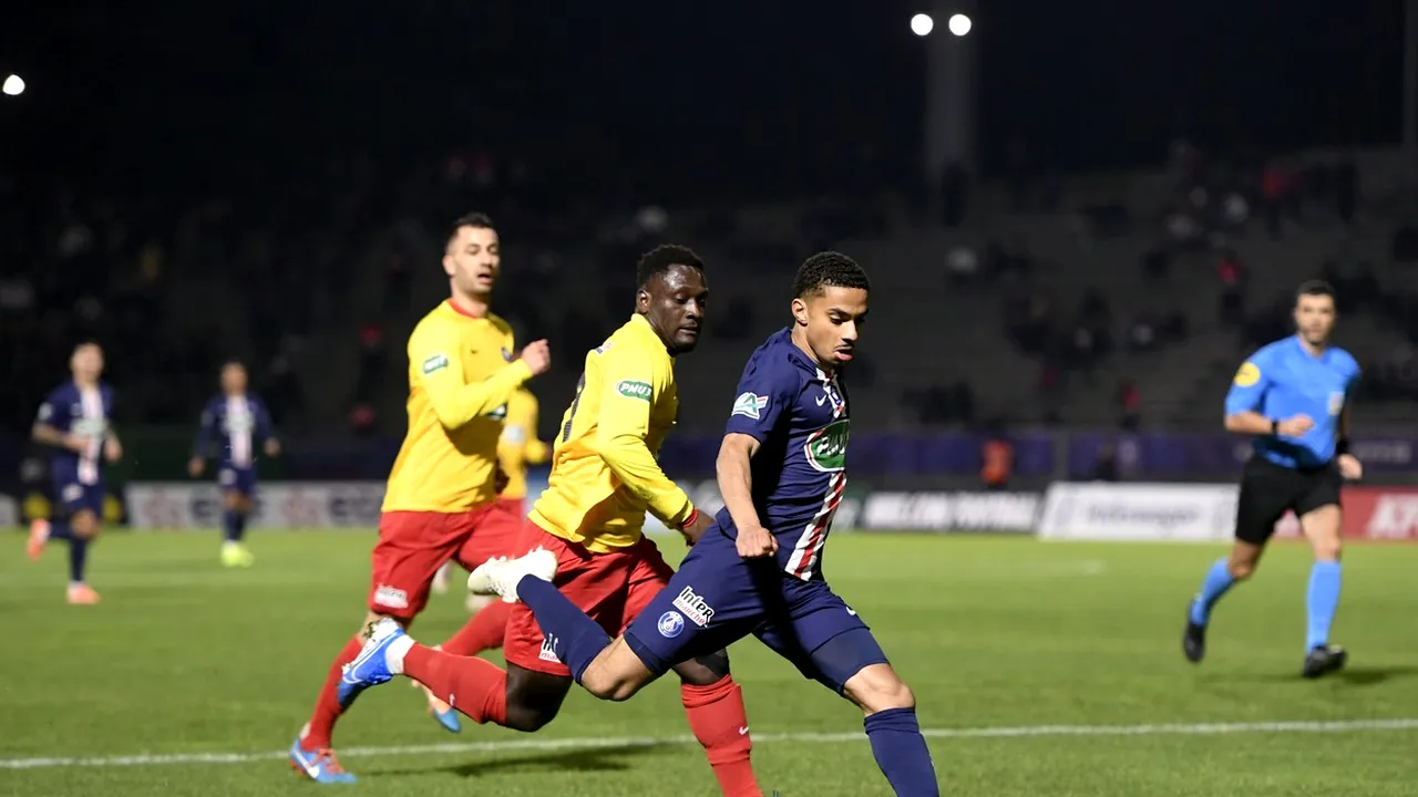 Cupa Franţei. Paris Saint-Germain a învins o echipă din liga a şasea, formată din fani