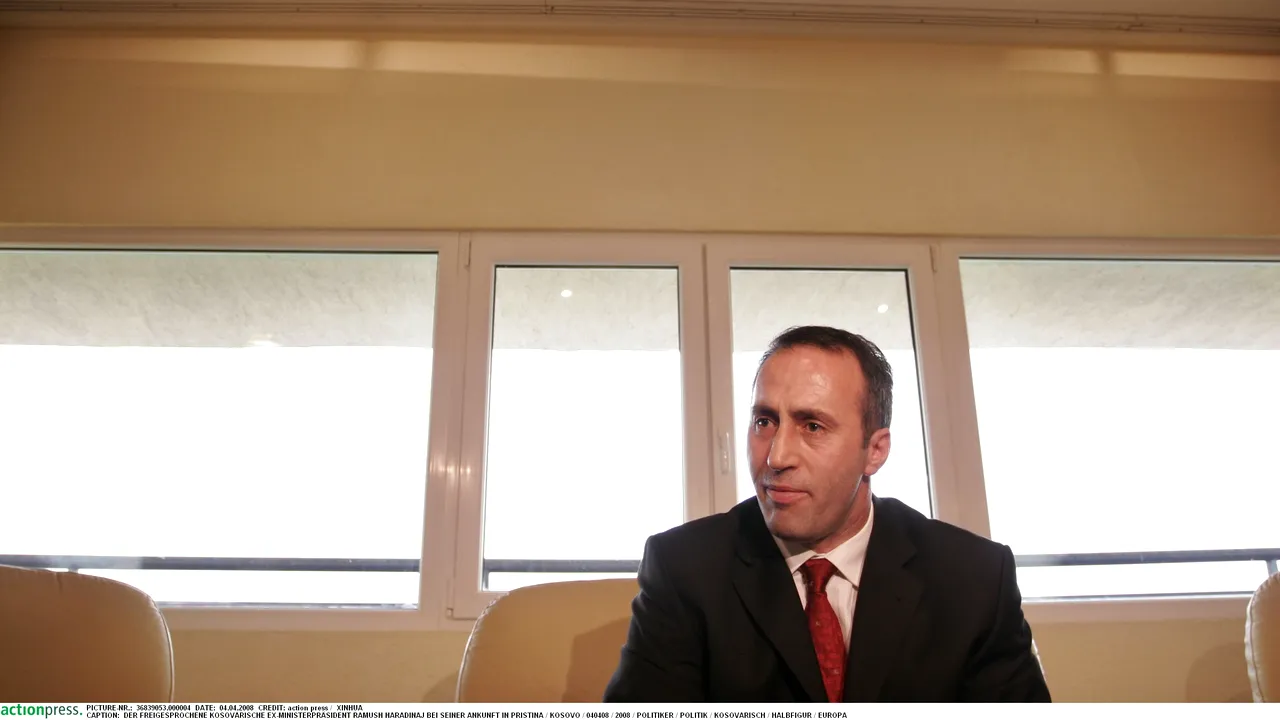 Fostul premier kosovar Ramush Haradinaj a fost pus în libertate de autorităţile franceze
