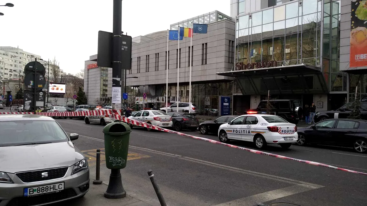 Ameninţarea din Bucureşti, de „atac cu rachete”, FALSĂ.  Alerta de securitate, ridicată la Sheraton şi la alte două instituţii - VIDEO