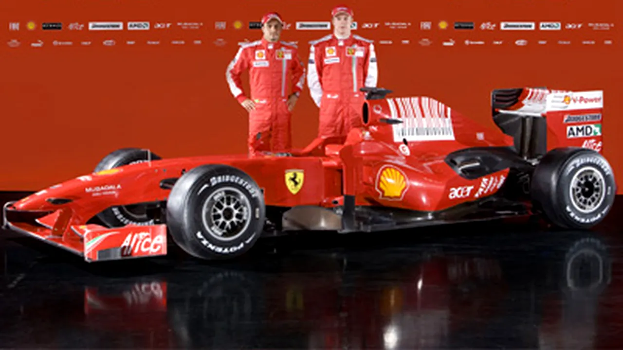 Ferrari şi-a prezentat noul monopost pentru Formula I