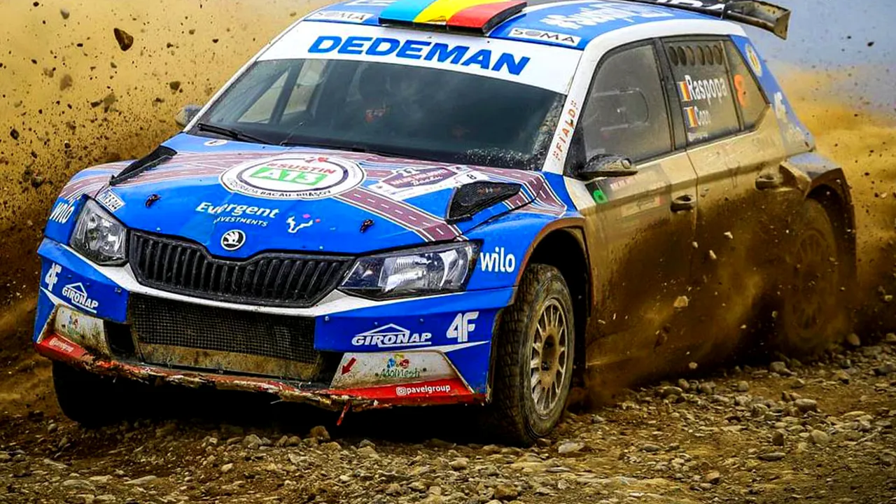 Echipajul Răspopa-Diacu a câştigat trofeul celei de-a XI-a ediţii a Raliului Moldovei Bacău
