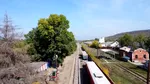 FOTO | Trenurile revin pe ruta Galați–Târgu Bujor după inundațiile din 2024. Refacerea căii ferate a costat aproape 56 de milioane de lei