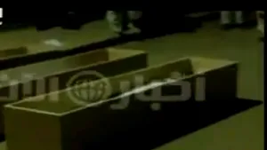 VIDEO Au apărut primele imagini cu înmormântarea lui Kadhafi