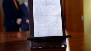 O copie a actului prin care George Washington a creat Sărbătoarea Recunoştinţei, scoasă la licitaţie