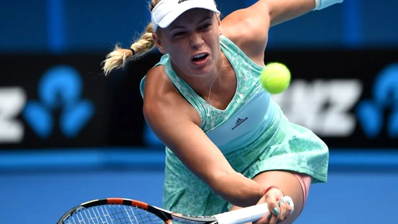 Caroline Wozniacki, adversara Simonei Halep în semifinalele turneului de la Dubai