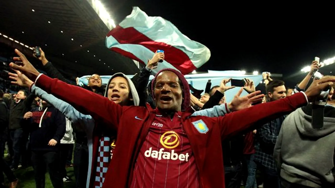 Poliţia britanică a arestat 17 suporteri pentru incidente legate de meciul Aston Villa-West Bromwich