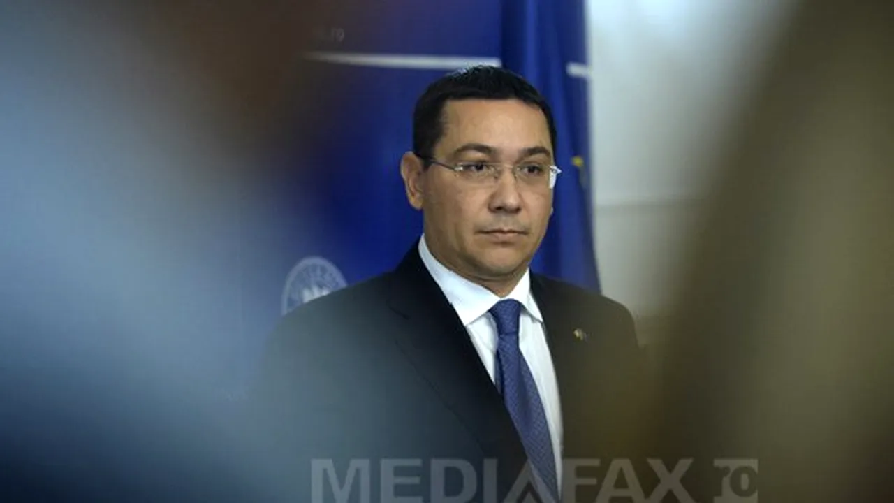 Ponta confirmă că pleacă în SUA, pentru întâlniri cu secretarul de stat al Comerţului şi investitori