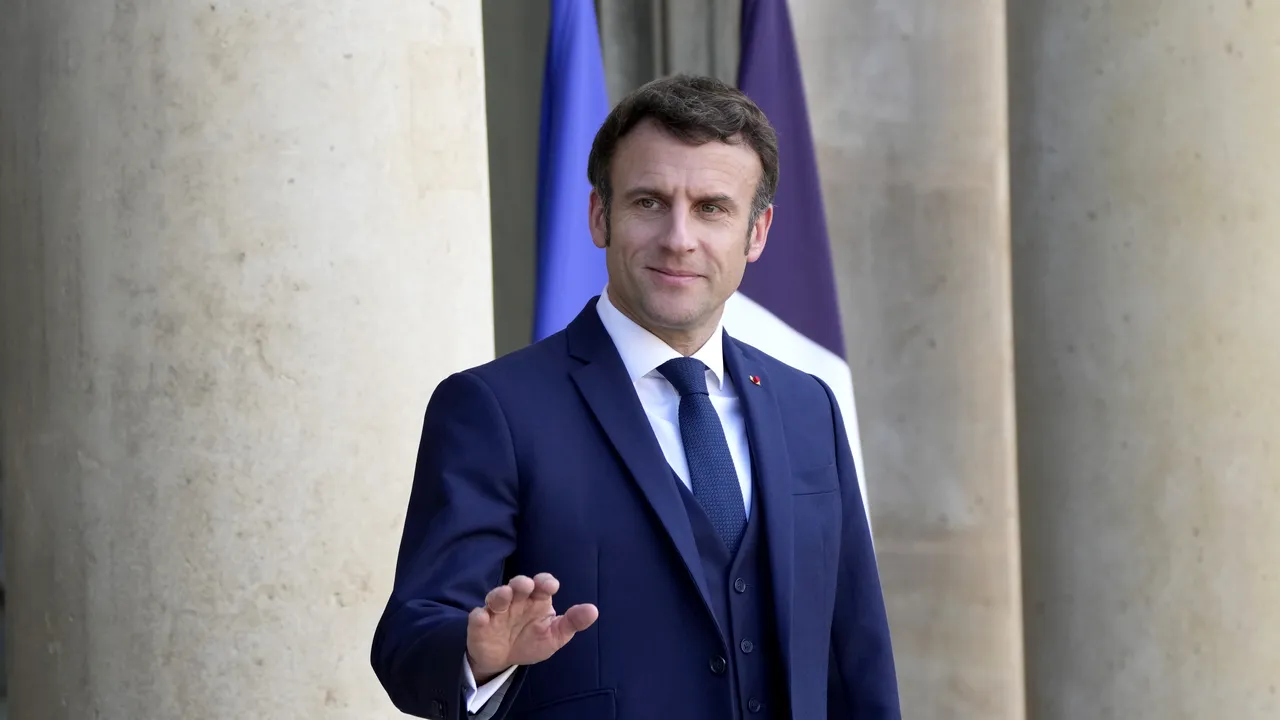 Macron, după rezultatul bun din primul tur: 