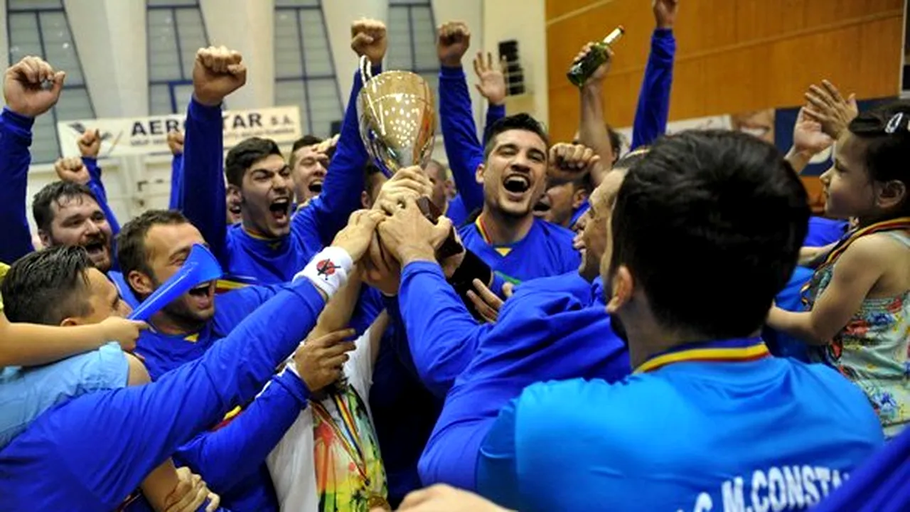 HCM Constanţa, campioana României la handbal masculin