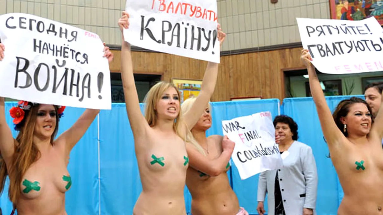 Protest seminud la alegerile din Ucraina - FOTO şi VIDEO