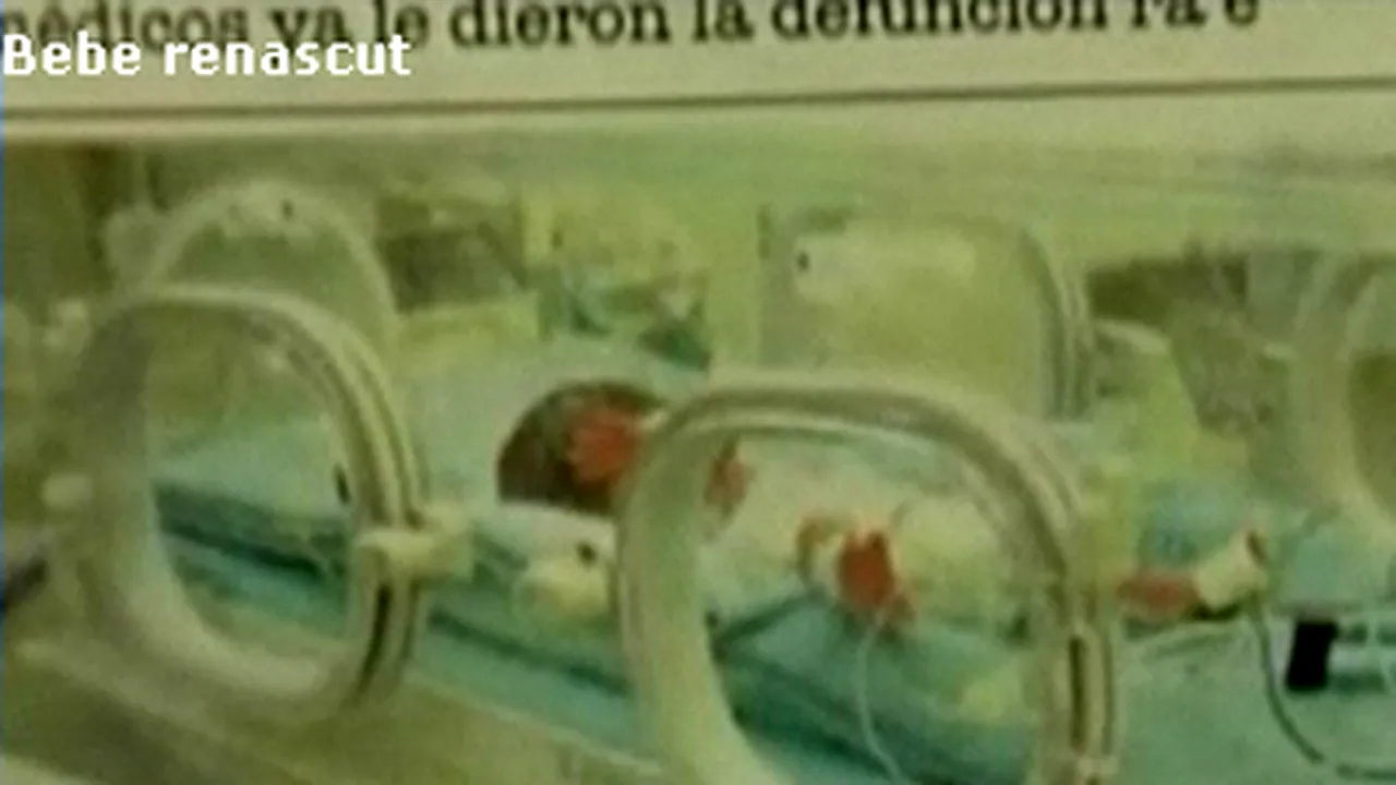 Un nou-născut în moarte clinică a revenit la viaţă în timpul priveghiului, în Paraguay - VIDEO
