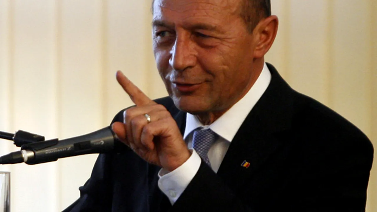 Băsescu: Urmaşul lui Caţavencu - Mircea Geoană, doar inteligenţă mai puţină