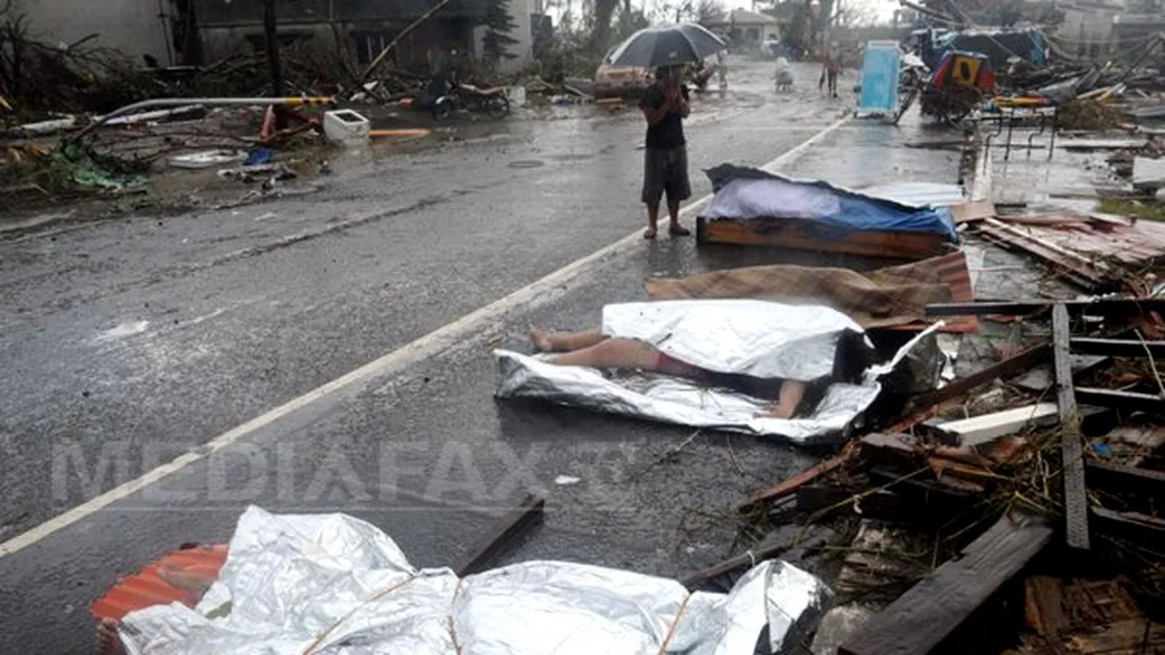 Taifunul Haiyan a provocat peste 5.200 de morţi în Filipine