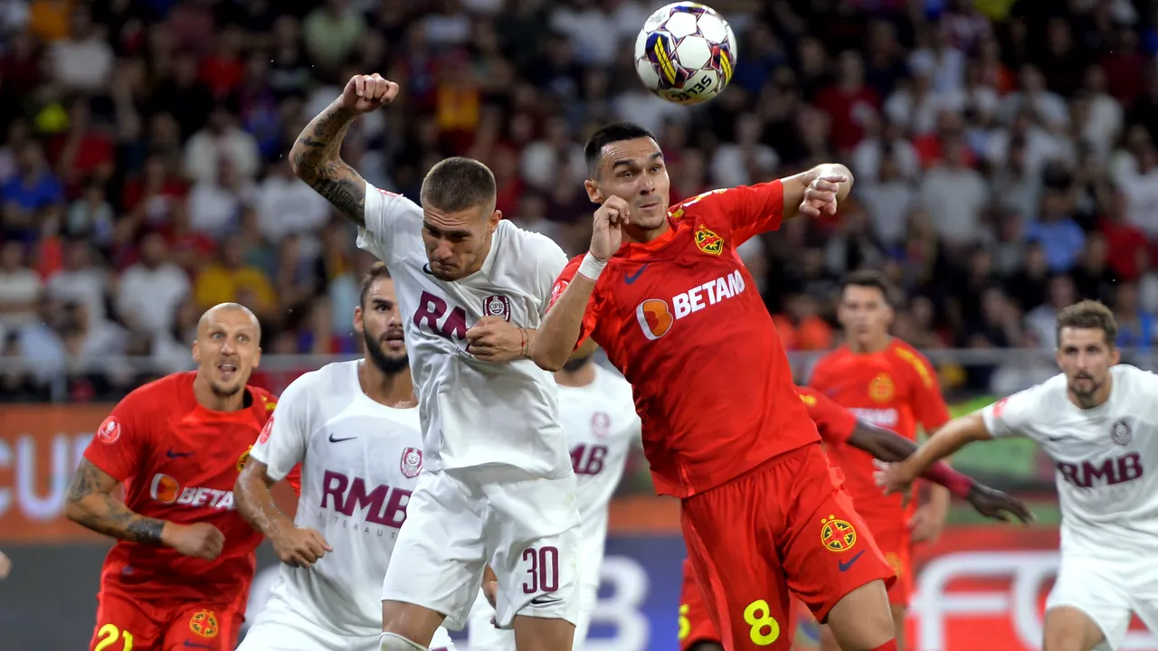 FCSB se impune în derby-ul cu CFR Cluj, la revenirea în Ghencea