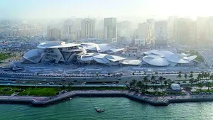 Muzeul Naţional din Qatar, inaugurare cu mare fast: Construcţia a costat aproape 500 de milioane de dolari | VIDEO