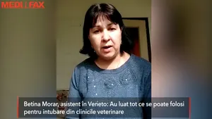 Mărturii din „zona roşie”. Betina Morar, asistent medical în Veneto: Au luat tot ce se poate folosi din clinicile veterinare. Medicii ne-au spus, toţi suntem expuşi