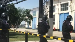 Luare de ostatici şi incendiu la o staţie de pompare Conpet. Exerciţiu antiterorist lângă Capitală - VIDEO