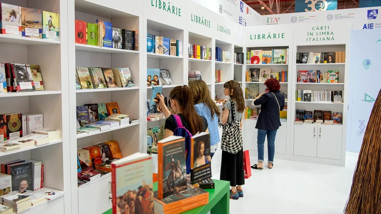Italia, protagonistă incontestabilă a Salonului Internaţional de Carte Bookfest 2023 