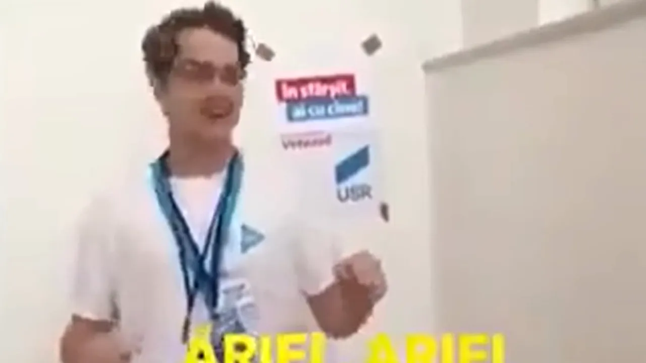 Un filmuleţ cu un candidat USR la Consiliul General al Municipiului Bucureşti, fost membru PSD, face senzaţie pe internet: „Eu sunt Ariel, coadă de purcel” | VIDEO