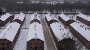 70 de ani de la eliberarea lagărului Auschwitz: Cum arată acum fosta tabără de concentrare - IMAGINI filmate cu DRONA