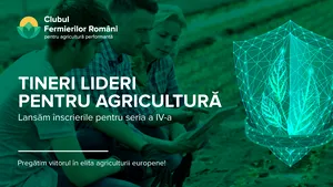Clubul Fermierilor Români lansează înscrierile pentru „Tineri Lideri pentru Agricultură”