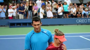 Simona Halep îi mulţumeşte lui Tecău după prima victorie obţinută împreună la dublu mixt