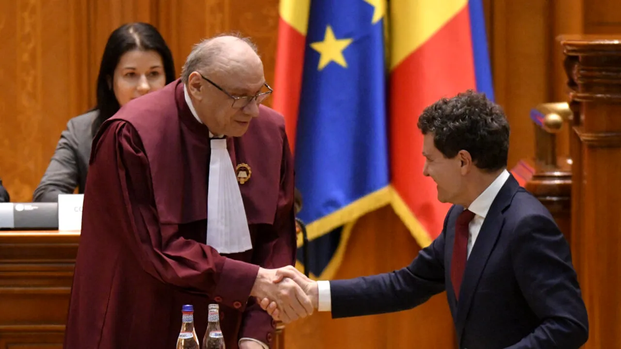 Mesajul transmis de președintele CCR lui Nicușor Dan la depunerea jurământului