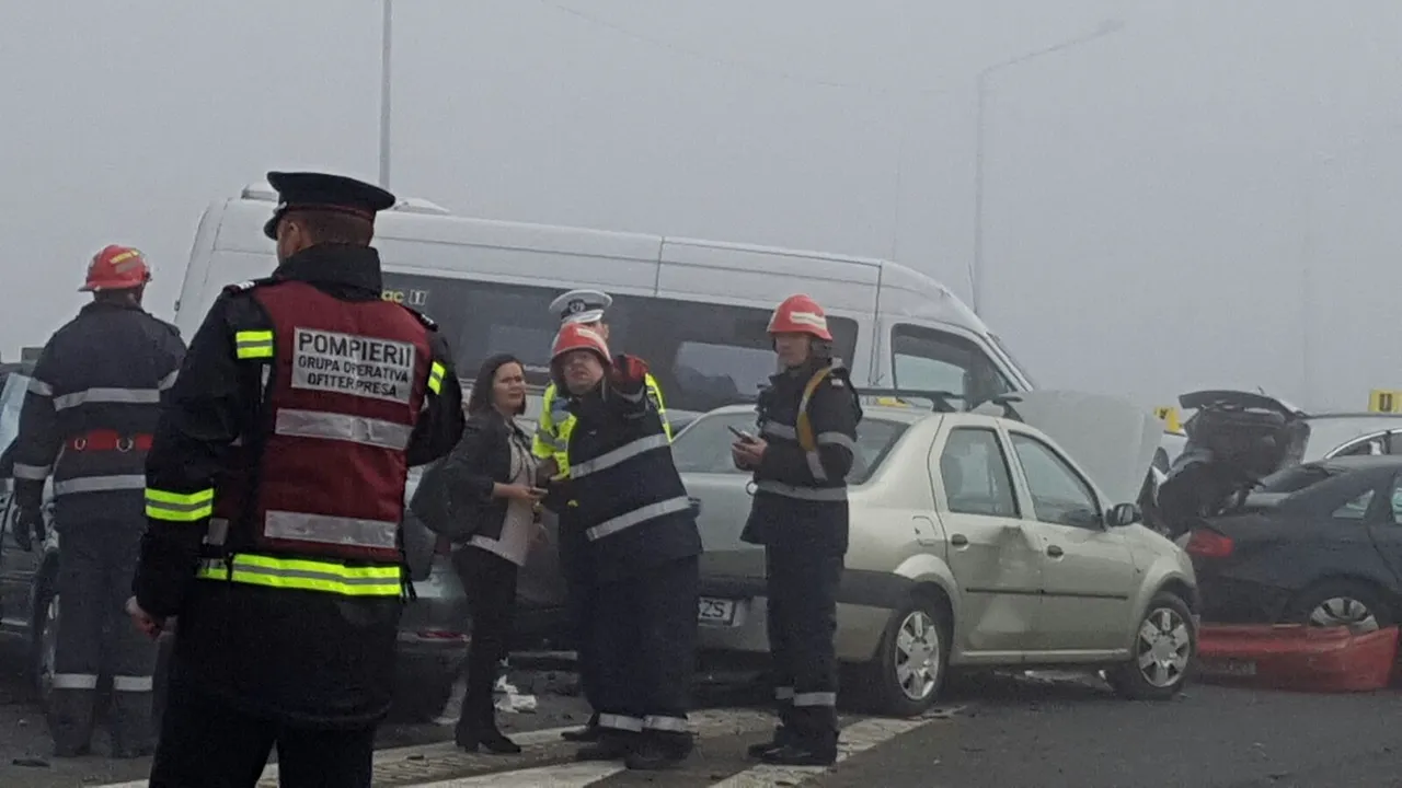 Continuă audierile în cazul accidentul în lanţ, produs sâmbătă pe Autostrada Soarelui 