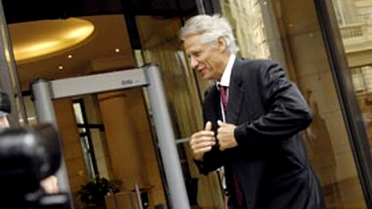Dominique de Villepin, inculpat în afacerea Clearstream