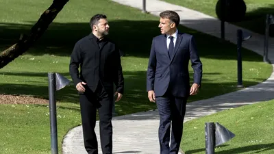 VIDEO Macron și Zelenski, filmați discutând despre cum plănuiesc să-l „gestioneze” pe Trump