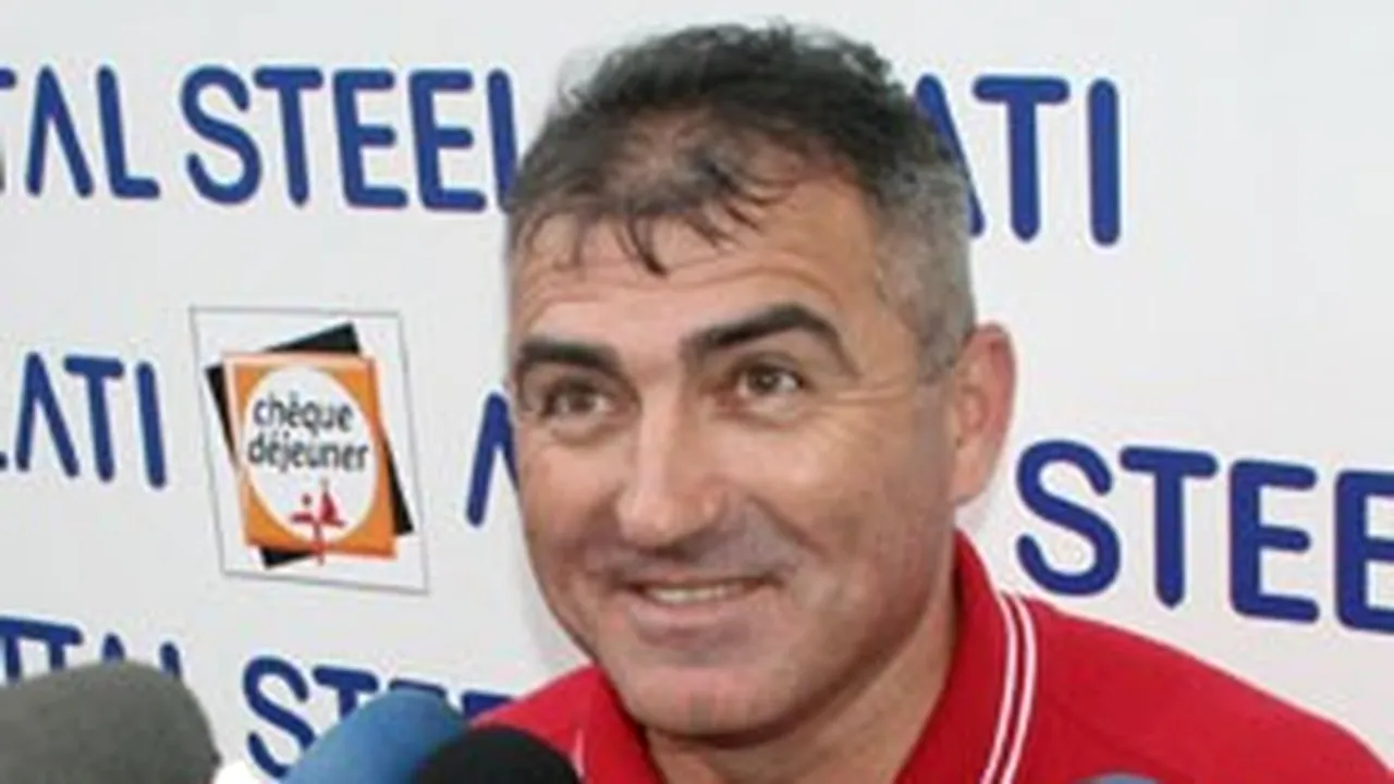 Grigoraş recunoaşte că Oţelul Galaţi a câştigat cu şansă partida cu UTA