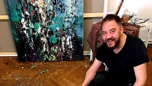 După Oxford International Art Fair, pictorul Bogdan Mihai Radu cucererste Tokyo. Românul este prezentat alături de Dalai Lama, la TIAF 2018 | GALERIE FOTO 