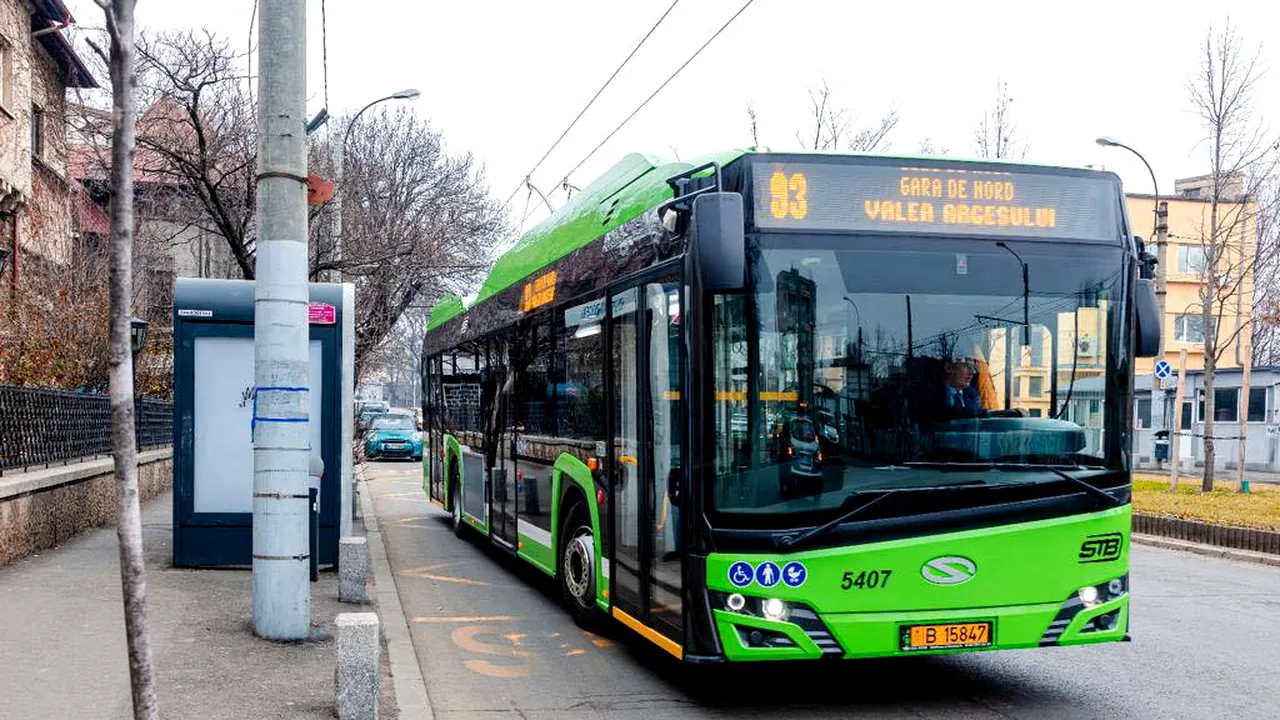 Primele troleibuze Solaris cumpărate de PMB ajung de sâmbătă pe străzile Capitalei