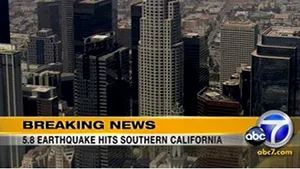 Cutremur puternic în regiunea Los Angeles