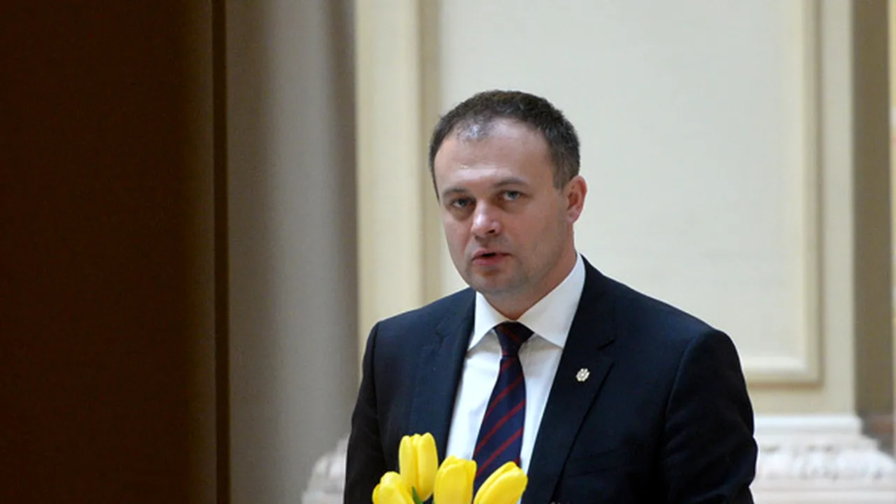 Andrian Candu, ales preşedinte al Parlamentului Republicii Moldova